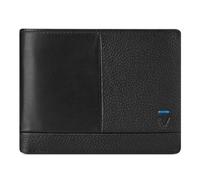 Roncato Trial DLX Cartera Protección RFID Piel 9.5 cm negro