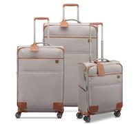 Roncato UNO Soft 3.0 Juego DE Maletas (Grande, Mediano, Cabina) - Titanio