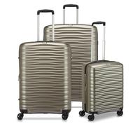 Roncato Wave DLX Juego DE Maletas (Grande, Mediano, Cabina) - Champán
