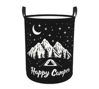 Ronda Cestos Para La Colada Camper De Montaña Con Tienda De Campaña Ronda Cesta De Lavadero Impermeable Cubo Ropa Sucia Duradero Cesta Ropa Sucia Para Baño Dormitorio Habitacion