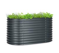 Rondabox 160x80x80 cm Cama de Jardín elevada Antracita