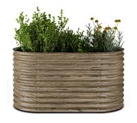 Rondabox 160x80x80 cm Cama de Jardín elevada Efecto madera