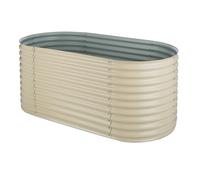 Rondabox 200x100x80 cm Cama de Jardín elevada Crema