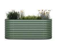 Rondabox 200x100x80 cm Cama de Jardín elevada Verde
