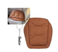 Rondrive 54 x 47 cm Sitzkissen Autositzkissen Sitzauflage Auto Vordere Passt für Fiat 500 600e 500L Doblo Ducato Panda 500L Punto Lancia Musa Transpirable Autositzauflage Sitzbezüge Ocre