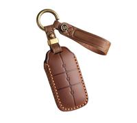 Rondrive Funda de piel para llave de coche para Geely EX5 2025 Starray EM-i 2026, accesorio inteligente, funda para llave, funda para llave, color marrón