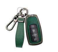 Rondrive Funda para llave compatible con Ebro S400 S700 S800 S900 Compatible con DR4.0 DR5.0 DR6.0 4 Botones Aleación de Zinc Cuero Funda para Llave de Coche Funda para Llave de Coche Carcasa Llavero