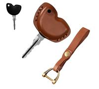 Rondrive Funda para llave de moto compatible con Vespa GTS 125 300 Super SuperTech GTS 310 HPE funda para llave de coche de motocicletas funda para llave de motocicleta marrón