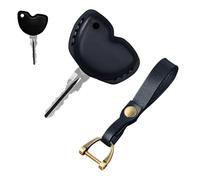 Rondrive Funda para llave de moto compatible con Vespa GTS300 GTS310 HPE GTS125 Super Primavera para llave de coche, carcasa para llave de moto, color azul oscuro