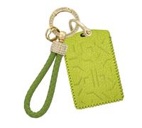 Rondrive Funda protectora de piel de cabra NFC para llave de coche compatible con BYD Atto 3 Atto 2 DM-i Dolphin Seal 06 Sealion 7 Sealion 6 Denza NFC Tarjetero Funda para Llave Funda para Llave Verde