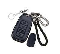Rondrive Funda protectora para llave compatible con Chery Tiggo 9 Tiggo 7/8/9 Super Hybrid Jaecoo J7 J8 Omoda E5 9 mando a distancia funda de piel sintética para llave de coche, funda para llave de
