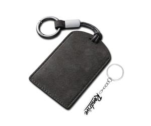 Rondrive NFC - Funda protectora para tarjetas de llave para Polestar 3 Polestar 4 2023 2024 EM90 EX30 2025 dentro de 8,8 x 5,8 cm, piel sintética de gamuza, funda para llave de coche, accesorios, No.1