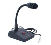 Rondson Rondson PA 100 micrófono Jack estéreo Micrófono de megafonía dinámico con cuello de cisne flexible y conexión jack estéreo balanceado.