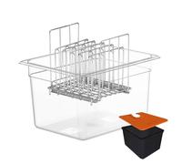 Roner Cocina Baja Temperatura 12L, Compatible con la Mayoría de Las Ollas de Cocción Lenta