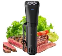 Roner Cocina Baja Temperatura Sous Vide Roner con Función de Reserva 1000W Circulador de Inmersión Termal Temporizador Digital Temperatura Precisa