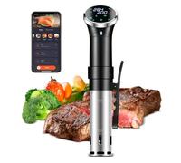 Roner Cocina,Sous Vide Roner gran pantalla táctil 1100 watt cocina de precisión, circulador de inmersión, sous vide stick cocina de precisión (WiFi) con función APP