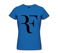 Rong'c Roger Federer RoyalBlue S - Camiseta para mujer