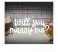 RONGCH Luces de neón Letrero De Neón Para Boda Letrero De Neón Para Pared De Boda Luz De Neón Colgante Decoración Artística Para Dormitorio(J)