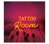RONGCH Luces de neón Letrero De Neón Para Sala De Tatuajes, Luces Para Tatuajes, Decoraciones Para Tatuajes, Luces De Neón Para Estudio, Decoración De Pared 40x25cm(I)
