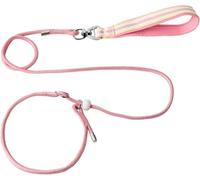 Rongchenghao Cuerda de tracción antideslizante con cuello ajustable, antienredos de 1,5 metros, nailon fino antitirones y antiasfixia, adecuado para cachorros al aire libre, perros pequeños, medianos