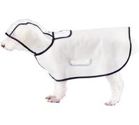 Rongchenghao Impermeable para perros, impermeable transparente para mascotas, impermeable para perros, impermeable ligero, adecuado para perros pequeños y medianos