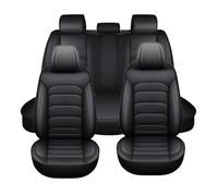 RONGESAEFS Fundas Asientos Coche para Mercedes Benz GLC SUV, 5 Piezas de Piel Sintética, Impermeables y Resistentes al Desgaste, Protectores para Asientos Delanteros y Traseros