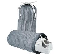 Rongrongago 2 Piezas Bolsas para Lavar Zapatillas en Lavadora, Lavar Zapatillas Lavadora Reutilizable 360° Wrap-Around, Bolsa Lavar Zapatilla Lavadoras con Cordón, para Todo Tipo de Calzado