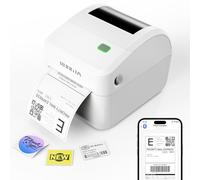 Rongta Impresora térmica de etiquetas de envío Bluetooth, impresora inalámbrica de etiquetas adhesivas de 4 x 6 para paquetes de envío, compatible con Android, iPhone, compatible con múltiples