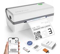 Rongta Impresora térmica de etiquetas de envío Bluetooth, impresora de etiquetas inalámbrica de 4 x 6 para paquetes de envío, compatible con Android, iPhone y Windows, ampliamente utilizada para