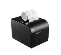 Rongta Impresora térmica de recibos, impresoras de recibos de 80 mm, impresora térmica POS con cortador automático compatible con cajón de efectivo, soporte USB Serial Ethernet ESC/POS, compatible con