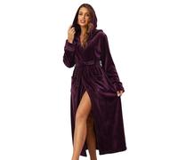 RONGTAI Gh-1 Albornoz Mujer (Pack de 1) | Tejido de felpa ultrasuave que ofrece una comodidad acogedora y calidez rápida, para mañanas relajantes