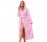 RONGTAI Gh-1 Albornoz Mujer (Pack de 1) | Tejido de felpa ultrasuave que ofrece una comodidad acogedora y calidez rápida, para mañanas relajantes