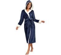 RONGTAI X-1 Albornoz, Azul Marino, S Mujeres