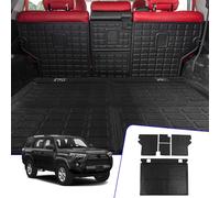 Rongtaod Alfombrilla de Maletero para Toyota 4Runner 2010-2023, Protector de Cubierta de Asiento Trasero para Toyota 4 Runner 2022 (Alfombrilla para Maletero + Alfombrillas de Respaldo, Ajuste sin