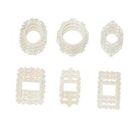 rongweiwang Accesorios para agenda de diario, soporte para marco de fotos decorativo de Para madera de estilo vintage, manualidades de bricolaje y escenarios de manualidades marco de