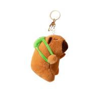 rongweiwang Adorable llavero de capibara para coche, regalo para hombres y aficionados. Cómodo y suave. El relleno interior es completo y no se deforma fácilmente.