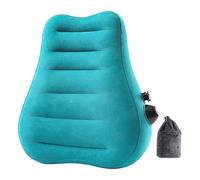 rongweiwang Almohada Lumbar Inflable de Primera Calidad para una Lectura cómoda y una Almohada de cuña Inflable portátil para Viajes, Aviones, casa, Cama Ligera para Acampar, Oficina y Coche.