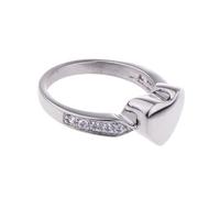 rongweiwang Anillo de urna: joyería de cremación excepcional para cenizas. Corazón de amor único que protege los recuerdos. Anillos de cremación para cenizas. 8 anillos de para