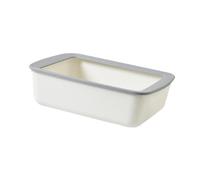 rongweiwang Bandeja de Arena para Gatos con la Parte Abierta y Lados Altos, Recipiente Grande para Arena para Gatos de Interior y Caja con características únicas Que previene eficazmente Que