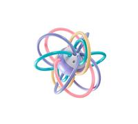 rongweiwang Bola mordedora sensorial Bright Starts para bebés de 6 a 12 meses, mordedor con sonajero, materiales suaves y seguros, mordedores navideños de 3 a 6 años, bolas