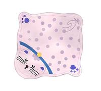 rongweiwang Bolsa de almacenamiento de tela estampada para viajes y diario, bolsa protectora portátil poliéster para cámara plana.