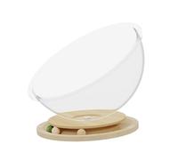 rongweiwang Cama portátil y Ligera para Gatos, Nido para Dormir Que Permite un Tiempo de Juego Divertido y un Refugio Tranquilo para Gatitos en Todas Las, Claro, SG