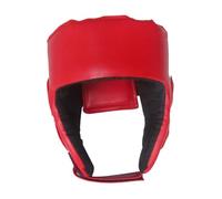 rongweiwang Casco de Boxeo de Cobertura Total, diseñado para niños, Adultos y Transpirable, garantizando el Mejor Rendimiento en Taekwondo, Sparring, MMA, Karate, Sparring, Sanda y, Rojo, Niños