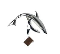 rongweiwang Clip de ajuste de resorte eficiente para guitarra acústica y eléctrica que combina facilidad de ejecución con una estética única. Accesorio de abrazadera para, plata, 11 x 10.8 cm