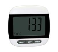 rongweiwang Contadores de Pasos con Clip para cinturón, Ligeros, con Pantalla LCD, podómetros para entusiastas del Fitness y Personas Mayores Que Desean Contar Pasos y Registrar