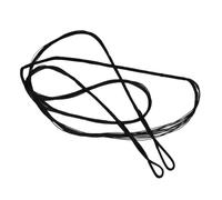 rongweiwang Cuerda de repuesto para recurvo de nailon duradero de resistencia. Disponible en longitudes de 129 a 178 cm. Accesorio para práctica de tiro con de 129 a 178 cm, Negro, centímetros