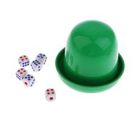 rongweiwang Dados duraderos con números Grandes, Hechos de acrílico. Ideales para Fiestas en Bares y karaokes, Noches de Juegos Familiares, Juegos mentirosos, Accesorios para Dados, Copas