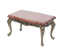 rongweiwang de casa de muñecas en Miniatura, Accesorio para Madera para Juegos simulación en Miniatura 1/12, creación escenas Vida para paisajes 1/12. , Grande con Pata Cian