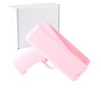 rongweiwang Dinero. Una automática, una que dispara billetes, cupones, fácil de usar, ideal para cumpleaños y eventos, Rosa