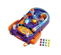 rongweiwang Máquina de Pinball para niños: un Atractivo Juego de Escritorio Que Ayuda a los niños a desarrollar Habilidades Pensamiento estratégico través del Juego. , con luz , 43 x 46.5 x 14.5 cm